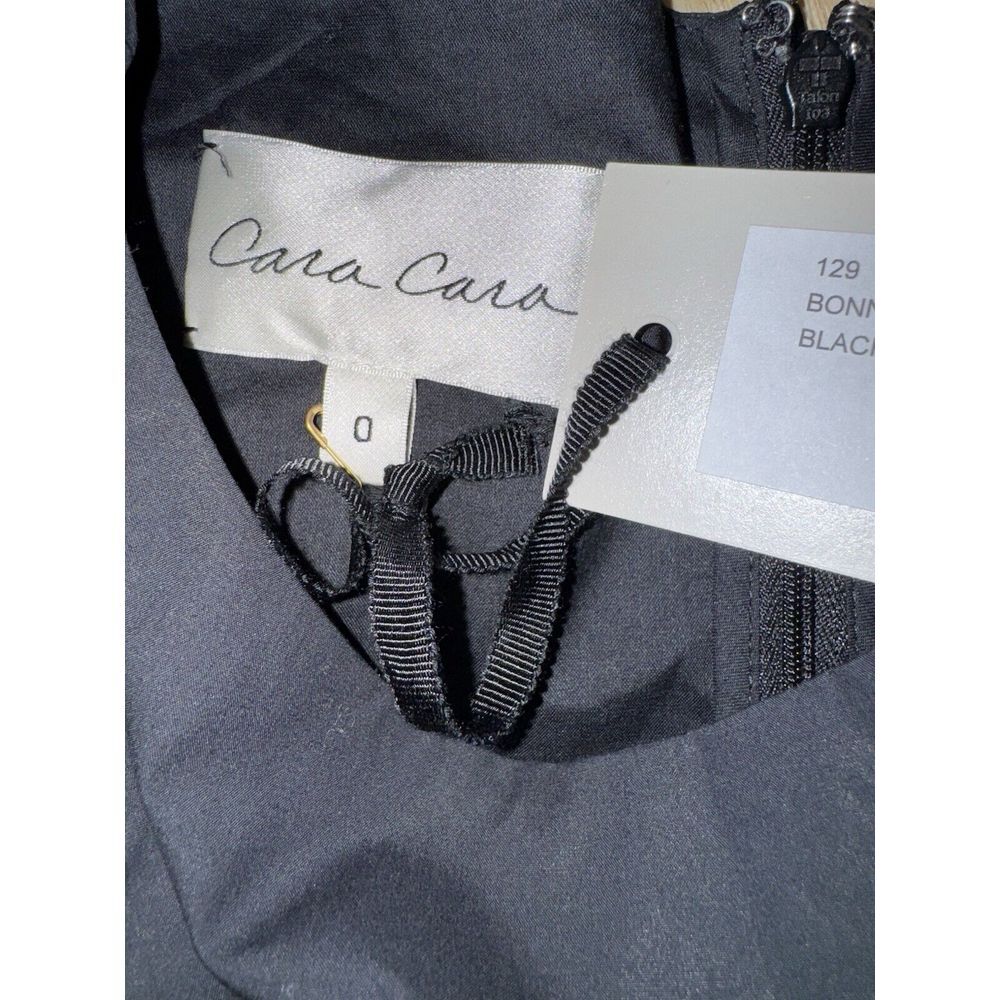 Cara Cara Bonnie Puff Sleeve Dress Black Size 0 - Picture 7 of 12
